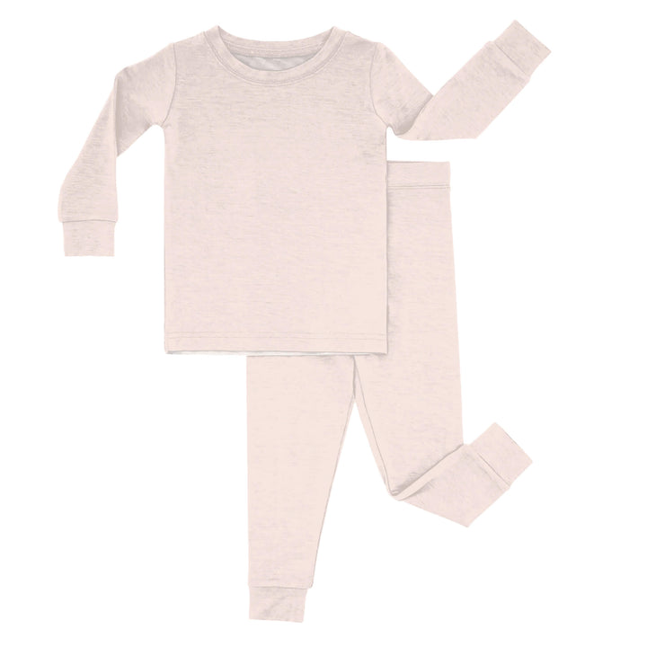 Two-Piece Pajama Set in Blush