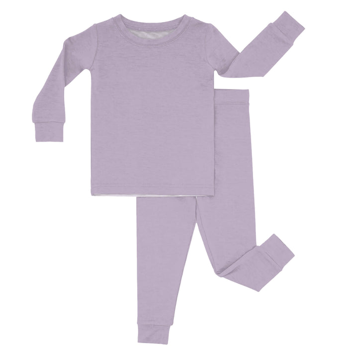 Two-Piece Pajama Set in Taro