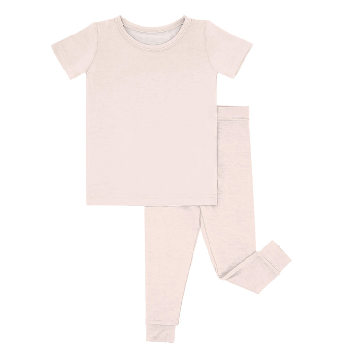 Two-Piece Pajama Set in Blush