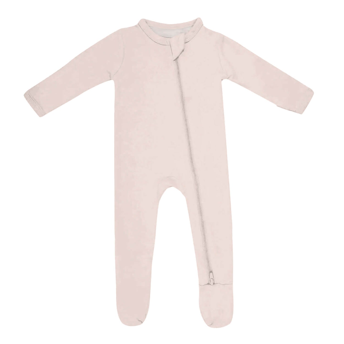 Strampler mit Reißverschluss in Rosa